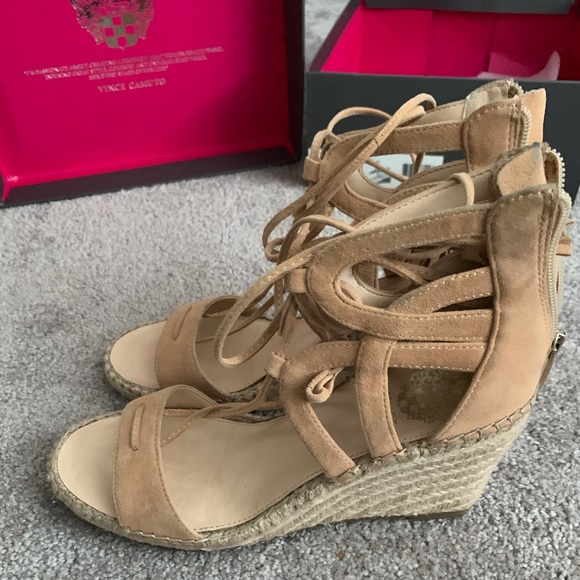 Tan Suede Espadrilles - Picture 3 of 4